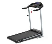 cinta de correr 123641195 cm - 25 hp inclinacion plegable con asas carga 120 kg - negrogris