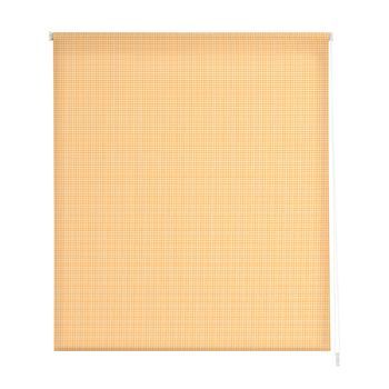 Estoralis - Estor Enrollable Translucido | Estampado Cocina | 110 X 255 Cm (ancho/alto) Tamaño Tela 107 X 250 Cm | Vichy-1 Amarillo