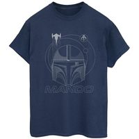 disney camiseta manga larga the mandalorian para mujer