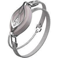 bellabeat leaf crystal fitness tracker with crystal bracelet - swarovski silver silver