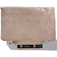 timbos bolso de mano bolso fiesta tipo sobre rosa palo 129957 para mujer