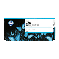 tinta hp 730 negro mate