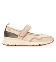 carmela para mujer 16251502-beige zapatos de piel 162515 beige 36 plano cordones velcro casual