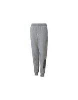 pantalones largos puma power logo boy grey