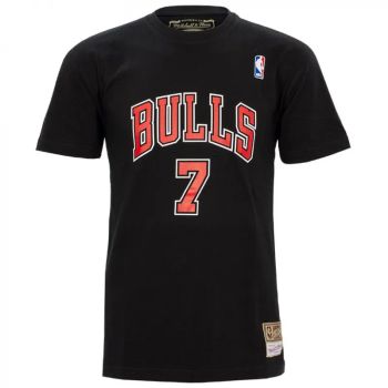 Camiseta Toni Kukoc Chicago Bulls Mitchell & Ness N&N negra