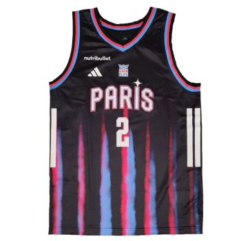 Camiseta Nadir Hifi Paris Basketball Adidas negra