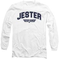 top gun camiseta manga larga jester para mujer