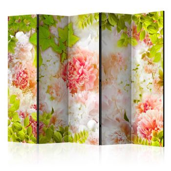 Biombo - Bright Peonies Ii [room Dividers]
