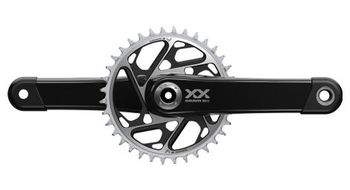 Platos y bielas sram xx sl t type eagle dub wide 34t 12v negro  sin caja