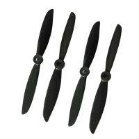 2 pares de helices gemfan 6045 de 6x45 pulgadas y 2 palas de carbono y nailon para drone rc de 250 fpv y carreras de ro
