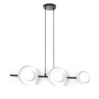 lampara colgante aurevo blanco 6 luces