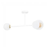 plafon de techo meltis blanco 2 luces