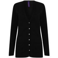 henbury chaqueta de punto fine knit para mujer