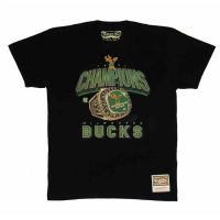 camiseta milwaukee bucks champions print - mitchell  ness