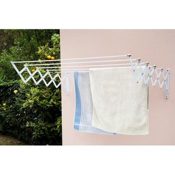 Tendedero Alu De 120cm Blanco