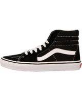 de vans off the wall vans sk8-hi altas black-white blkblkwht