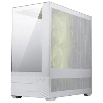 Carcasa MSI MAG PANO M110R White Mini Tower panorámica ARGB gaming