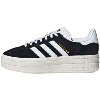 adidas Deportivas Moda Gazelle Bold Core Black White para mujer