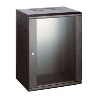 powergreen armario rack mural 19 12u 600x600mm  termostato  2 ventiladores  1 bandeja fija