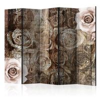biombo - old wood  roses ii 225x172 cm