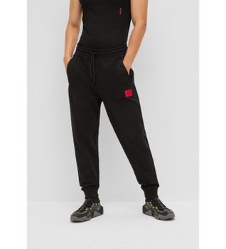 HUGO para hombre. 50447963 Pantalón Doak negro (M), Casual, Algodón, Sostenible