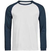 tee jays camiseta manga larga unlabeled para hombre