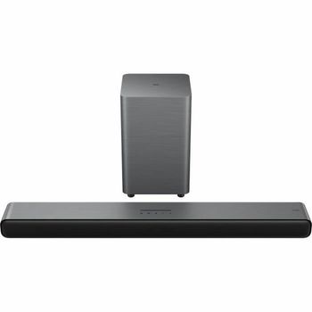 TCL S55HE Barra de Sonido 2.1, 220W, Subwoofer Inalámbrico, Dolby Atmos, DTS Virtual:X, HDMI eARC, Bluetooth 5.3, Mando Único, Compatible TV