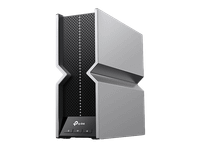 repetidor wi-fi - tp-link re800be 7 tri-banda con puertos multi-gigabit y easymesh 19 gbps plata negro