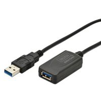 digitus cable de extension usb 30 machohembra 5m negro