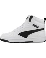 de puma zapatillas puma rebound v6 mid jr blancas white