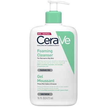 Limpiador facial en espuma de CeraVe 473 ml