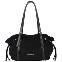 lancaster bolsa bolso tote de hombro con cremallera m negro para mujer
