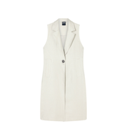 ax armani exchange para mujer xw001979af21530u6275 gabardina deconstruida en sarga de lino beige m casual