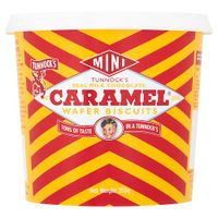 tunnocks mini caramel wafers tub