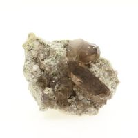 cuarzo ahumado - piedra natural de francia haute -savoie - collection mineral brown color  6147 cts - certificado de autenticidad incluido  65 x