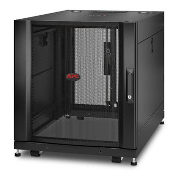 Armario Rack APC NetShelter SX 12U Freestanding 272 kg Negro