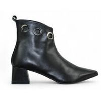ezzio botines botin con cana aros metal tacon 7cm para mujer