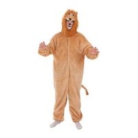 disfraz de leon de peluche para adultos