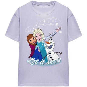 Disney Camiseta Let It Snow para mujer