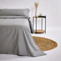 10xdiez funda nordica lisa mercurio - cama de 200cm - mercurio