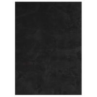 alfombra de pelo corto suave lavable huarte negro 120x170 cm vidaxl