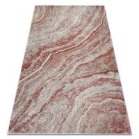alfombra fusion 9776 beige  terracota - abstraccion moderna abstra 120x170 cm