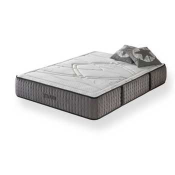 Colchón Viscoelástico 160 X 190 (cm) Titán - Firmeza Alta - Alinea La Columna - 6 Capas De Espuma Premium - Moisury
