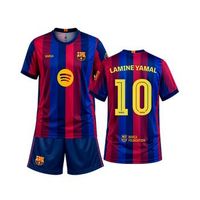 equipacion infantil lamine yamal fc barcelona replica oficial 2627