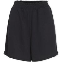 vila short carmena shorts - black beauty para mujer