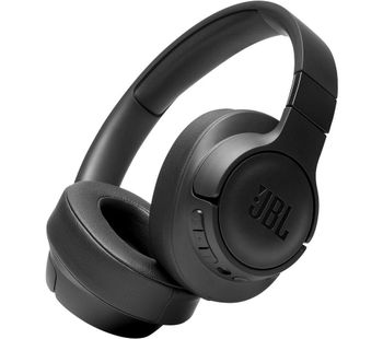 JBL Tune 750BTNC Wireless Bluetooth Noise-Cancelling Headphones - Black, Black