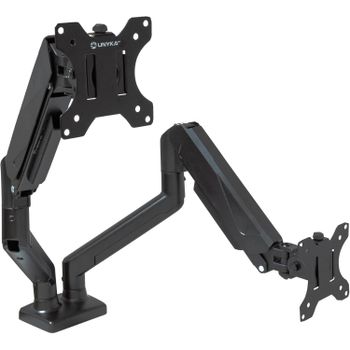 UNYKach UK1479 Universal Desk Mount with Dual Arm for Screens up to 32