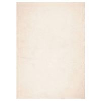 alfombra de pelo corto suave lavable huarte beige 160x230 cm vidaxl