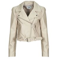 only cazadora de cuero onlvera para mujer