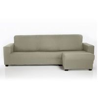 funda de sofa chaise longue elastica strada brazo derecho corto gris claro funda para sofa chaise longue elastica